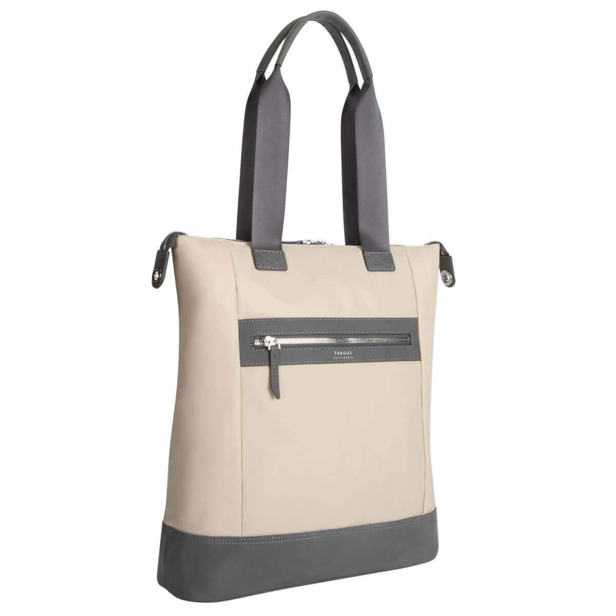 Targus 15-inch Newport North-South Tote (Tan) Totes Brune | 732FGHAKB