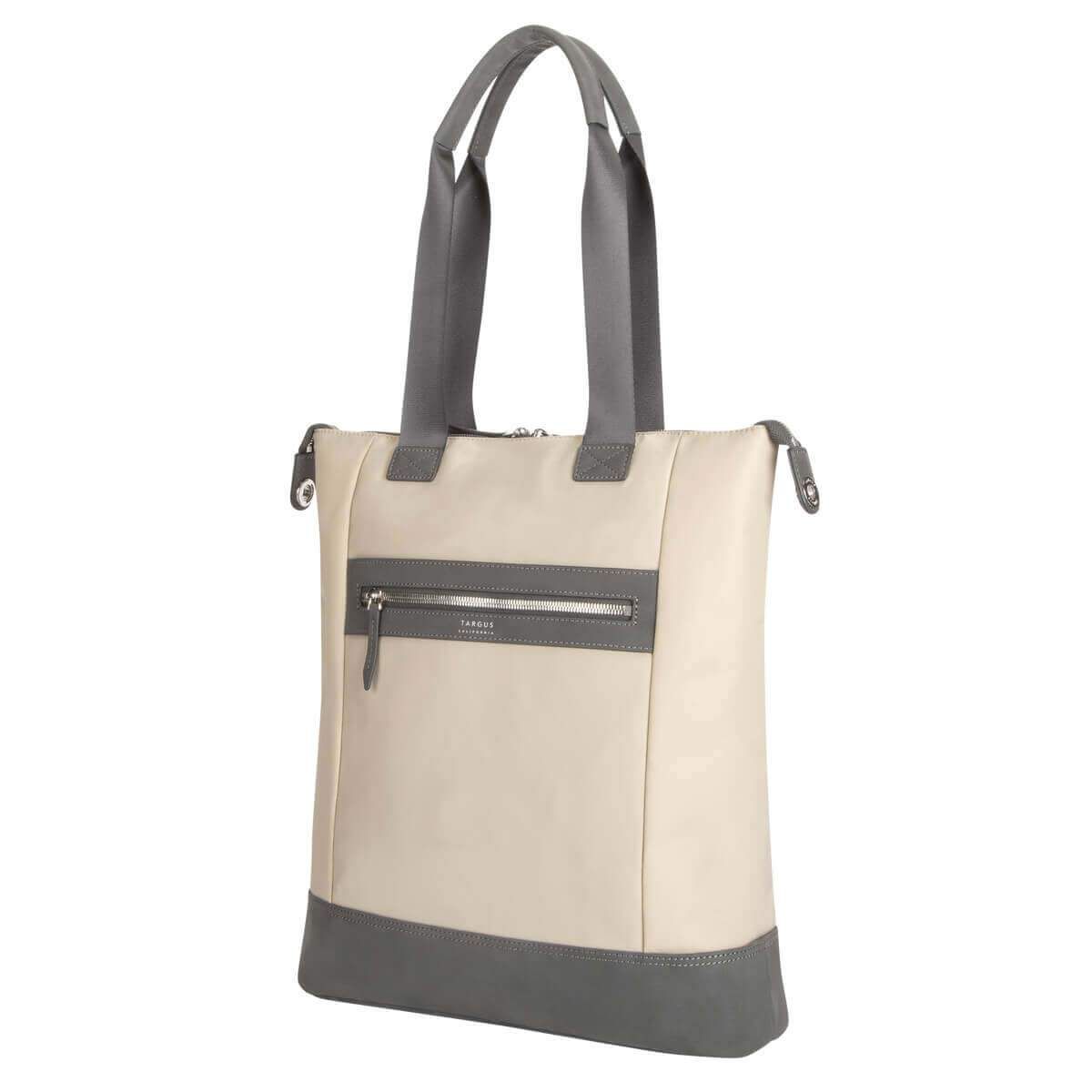 Targus 15-inch Newport North-South Tote (Tan) Totes Brune | 732FGHAKB